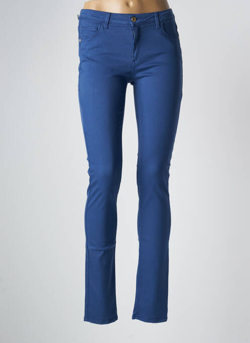 Pantalon slim albastru TRUSSARDI JEANS femme