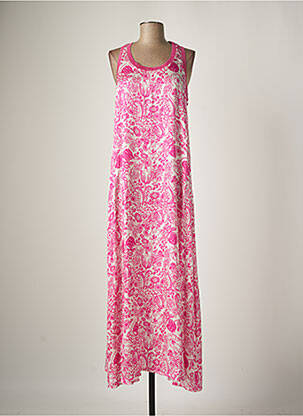 Rochie lungă roz FRACOMINA femeie