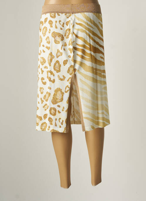 Fustă midi maro JEI'S BY LETIZIA DENARO femeie