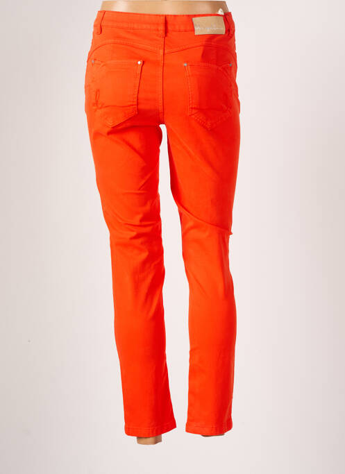 Pantalon slim portocaliu LOLA ESPELETA femeie