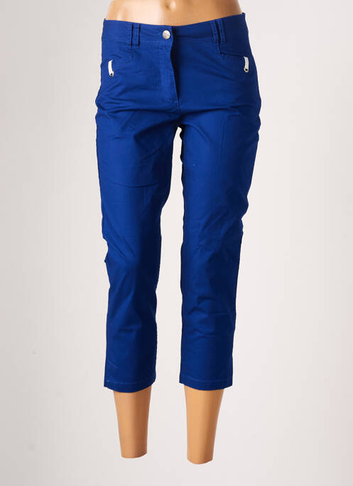 Pantalon trei sferturi albastru MAE MAHE femeie