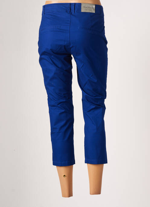 Pantalon trei sferturi albastru MAE MAHE femeie