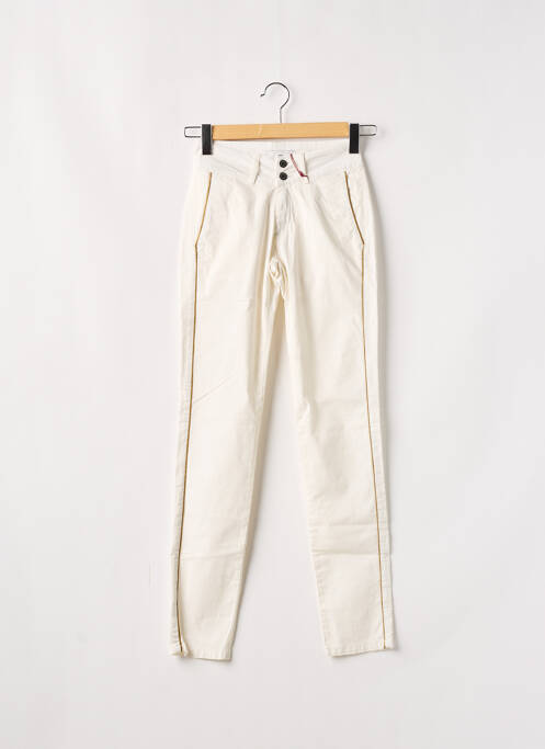 Pantalon chino bej LES TEINTURIERS femeie