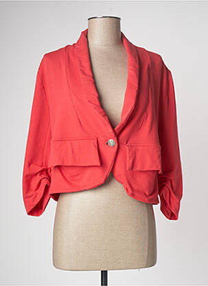 Bolero roșu POISSONS BLANCS femeie