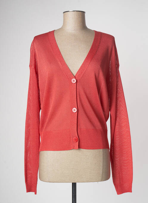 Vestă cu mâneci lungi strânsă pe partea de jos portocaliu LOLA CASADEMUNT femme