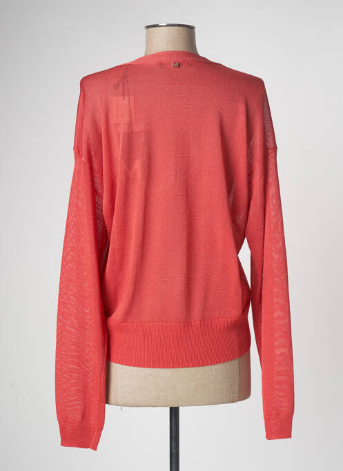 Vestă cu mâneci lungi strânsă pe partea de jos portocaliu LOLA CASADEMUNT femme