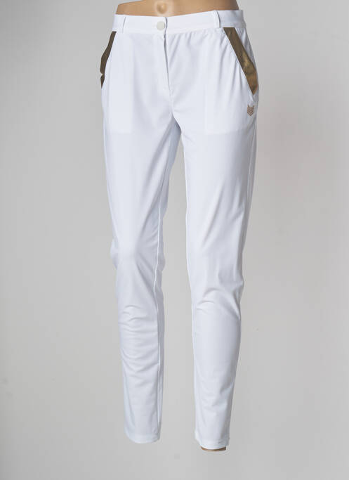 Pantalon 7/8 alb HTB femeie