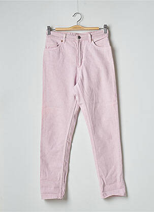 Blugi cu croială slim roz MONKI femeie