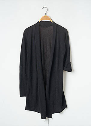 Vestă cu mâneci lungi negru SANS MARQUE femeie