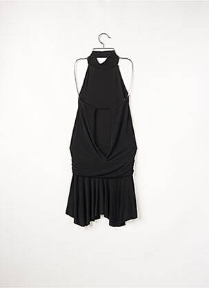 Rochie midi croială fluidă fără mâneci negru SANS MARQUE femeie