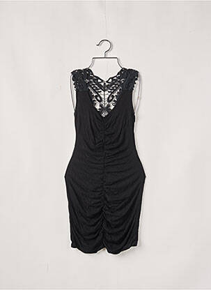 Rochie scurtă fără mâneci fără mâneci negru SANS MARQUE femeie