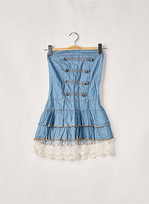 Rochie scurtă albastru SANS MARQUE femeie