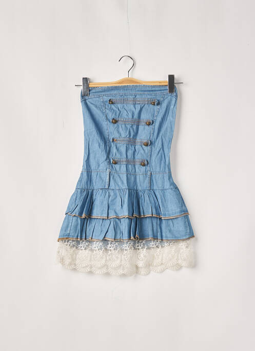 Rochie scurtă albastru SANS MARQUE femeie