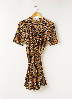 Rochie scurtă maro DIANE VON FURSTENBERG femeie