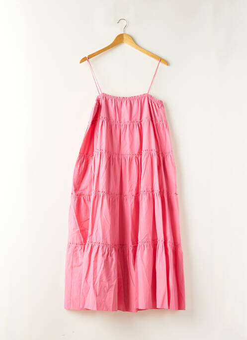 Rochie lungă roz RABENS SALONER femeie