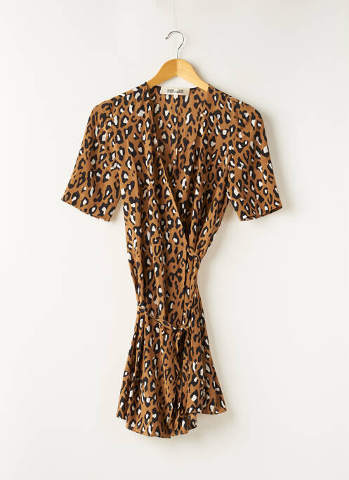 Rochie scurtă maro DIANE VON FURSTENBERG femeie