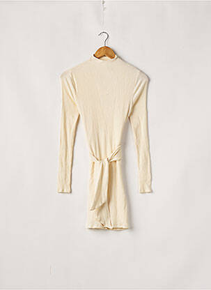 Rochie scurtă bej PRIVACY PLEASE femeie