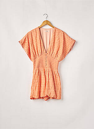 Salopetă scurtă portocaliu TULAROSA femeie