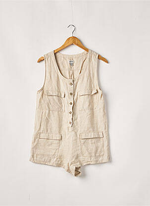 Salopetă scurtă bej RHYTHM. femeie