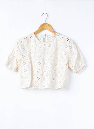 Top bej OLIVE femeie