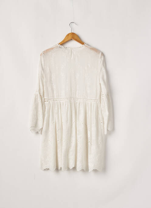 Rochie scurtă alb ZARA femeie