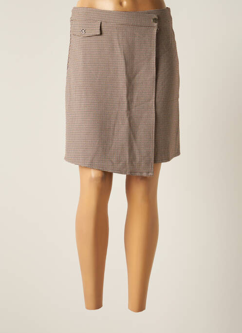 Fustă scurtă maro CHATTAWAK femeie