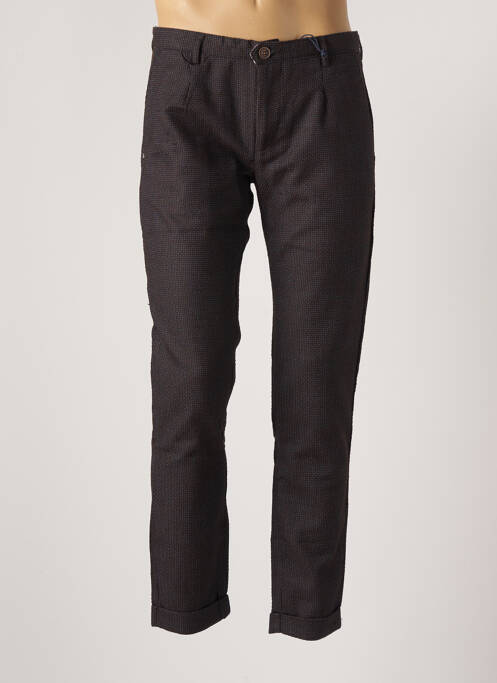 Pantalon drept maro RECYCLED ART WORLD bărbat