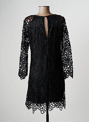 Rochie midi mâneci lungi mâneci lungi negru JUST ADDICT femeie