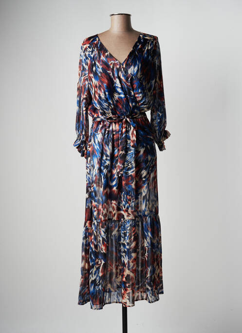 Rochie lungă albastru EMMA ELLA femeie