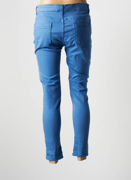 Pantalon slim albastru VOGGO femeie