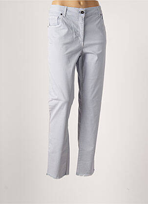 Pantalon drept albastru LAUREN VIDAL femeie