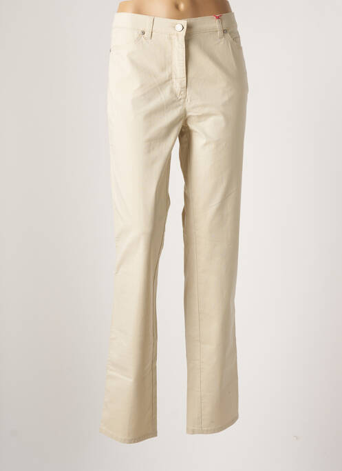 Pantalon drept bej TONI femeie