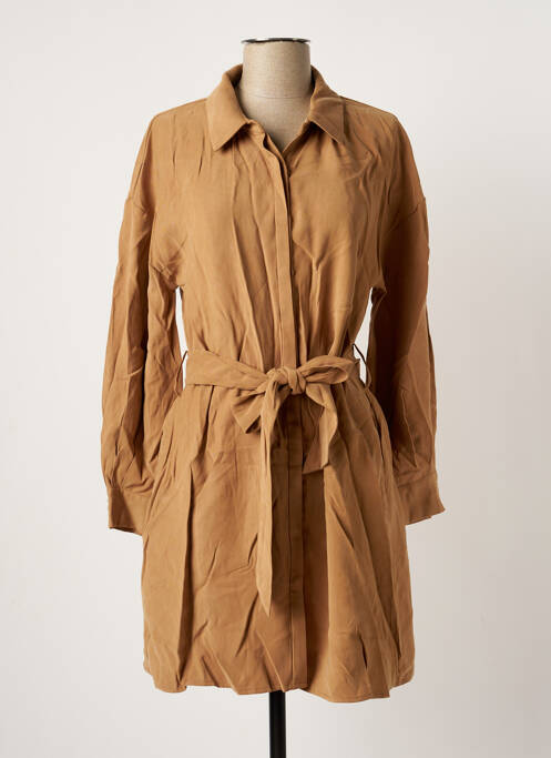 Rochie scurtă maro ARTLOVE femeie