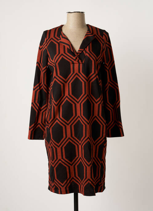 Rochie midi portocaliu LA FEE MARABOUTEE femeie