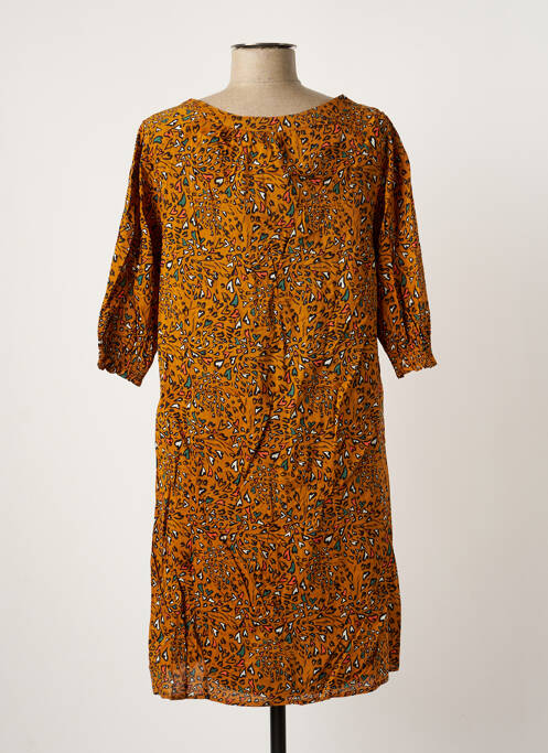 Rochie midi portocaliu LOLA ESPELETA femeie