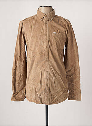 Cămașă cu mâneci lungi bej PEPE JEANS bărbat