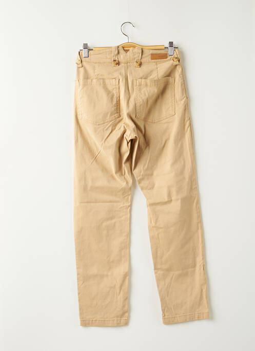 Pantalon drept bej HAPPY femeie