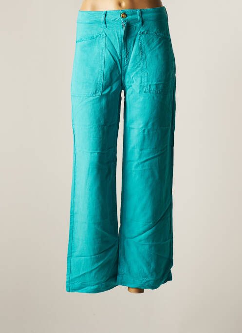 Pantalon drept albastru HAPPY femeie