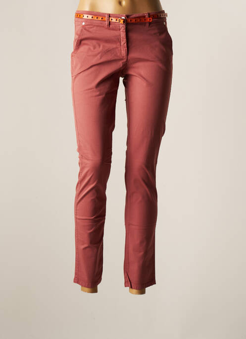 Pantalon chino roșu VOODOO femeie