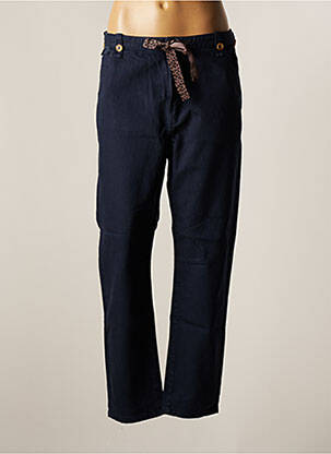 Pantalon drept albastru HAPPY femeie