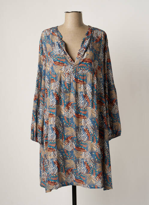 Rochie midi albastru PAKO LITTO femeie