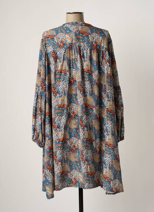 Rochie midi albastru PAKO LITTO femeie