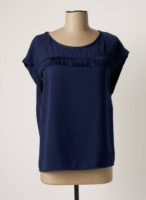 Top albastru SIGNE NATURE femeie