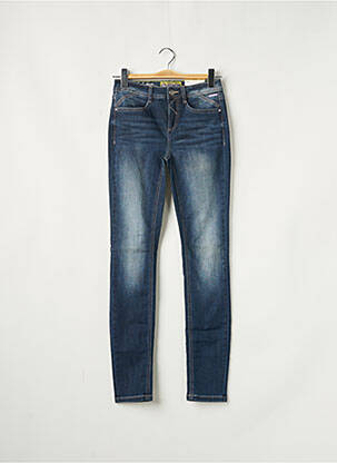 Blugi cu croială slim albastru STREET ONE femeie