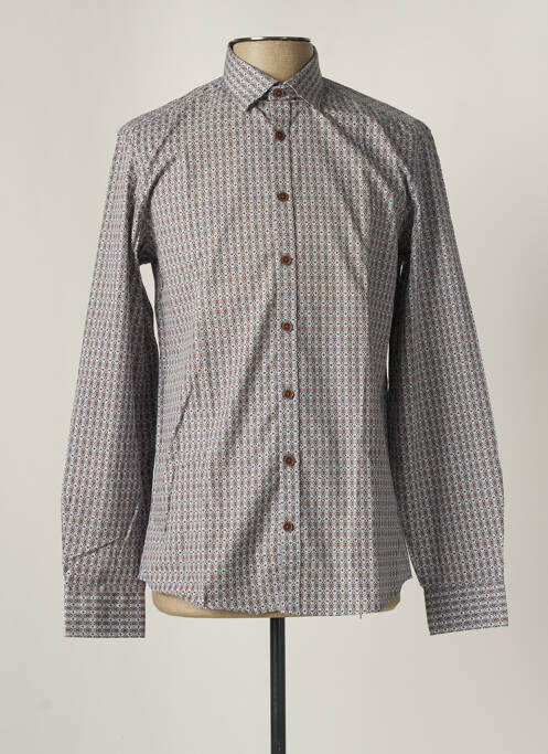 Cămașă cu mâneci lungi gri CAMBRIDGE bărbat