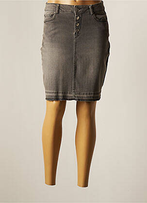 Fustă scurtă gri C'EST BEAU LA VIE femeie