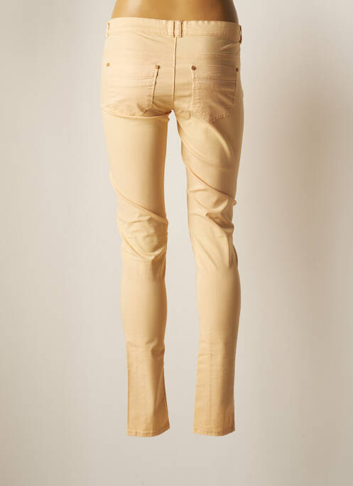 Blugi cu croială slim portocaliu CKS femeie
