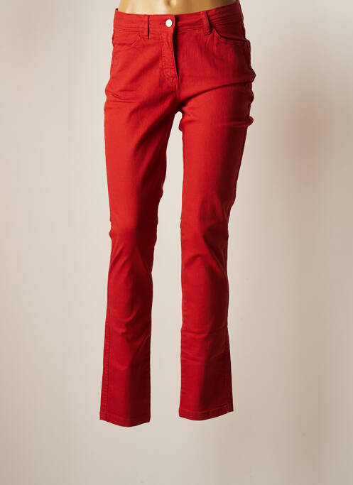 Pantalon slim portocaliu MAE MAHE femeie