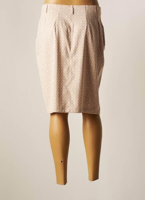 Fustă midi bej BRANDTEX femeie