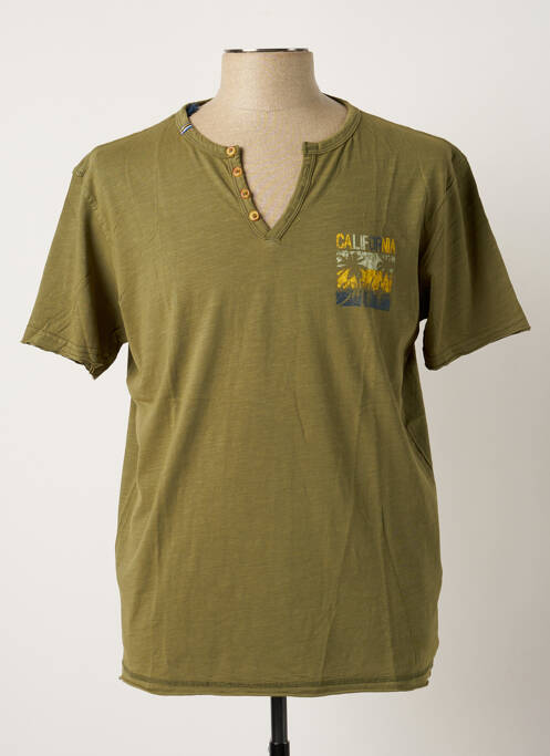 Tricou verde SEA BARRIER bărbat